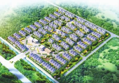 安置小區。(效果圖)